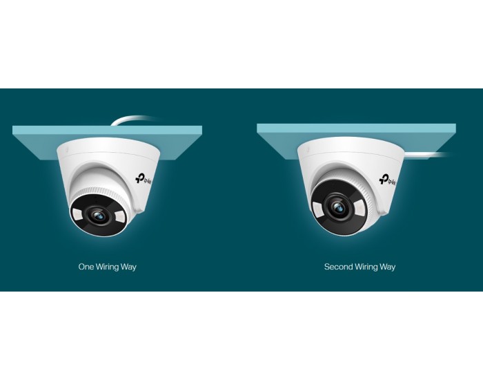 3MP пълноцветна куполна мрежова камера TP-Link 3MP VIGI C430(4mm)