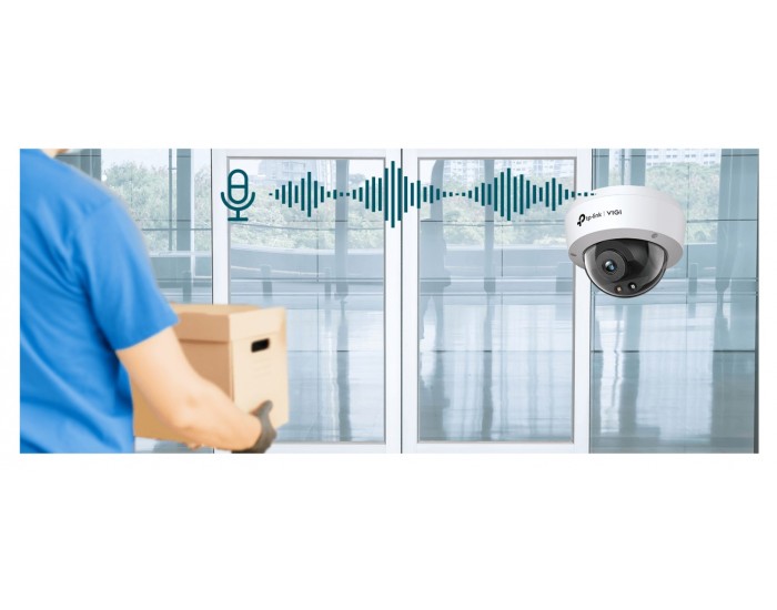 3MP пълноцветна куполна мрежова камера TP-Link VIGI C230(4mm)
