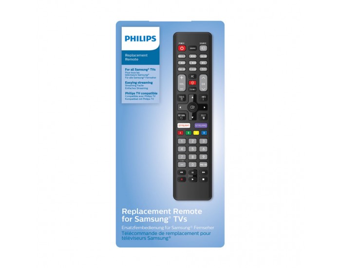 PHILIPS remote control for SAMSUNG TVs Pre-programmed with the SAMSUNG TV IR code PHILIPS remote control for SAMSUNG TVs Pre-programmed with the SAMSUNG TV IR code