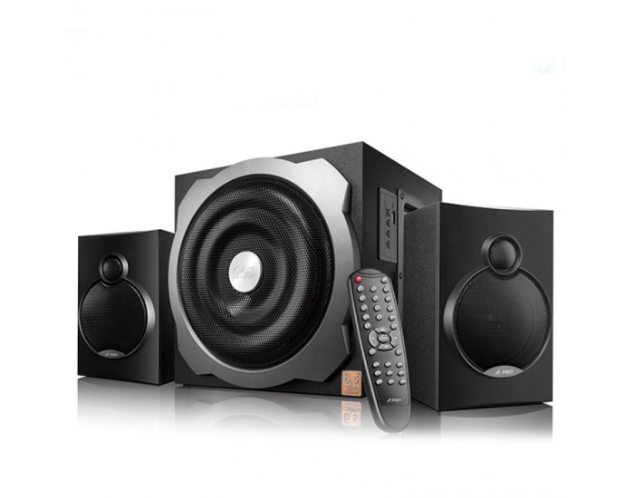 Multimedia Bluetooth Speakers F&D A521X Bluetooth 4.0 (2.1 Channel Surround, 16Wx2+20W (RMS), 120Hz-20kHz, Subwoofer: 20Hz-120Hz, USB reader, Wooden, Black) Multimedia Bluetooth Speakers F&D A521X Bluetooth 4.0 (2.1 Channel Surround, 16Wx2+20W (RMS), 120Hz-20kHz, Subwoofer: 20Hz-120Hz, USB reader, Wooden, Black)
