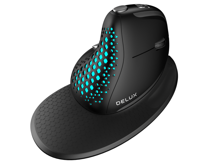 Mишка Delux M618XSD вертикална USB/безжична/Bluetooth