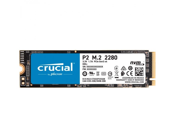 SSD диск Crucial P2 1000GB M.2 NVMe PCIEx4 CT1000P2SSD8 SSD диск Crucial P2 1000GB M.2 NVMe PCIEx4 CT1000P2SSD8
