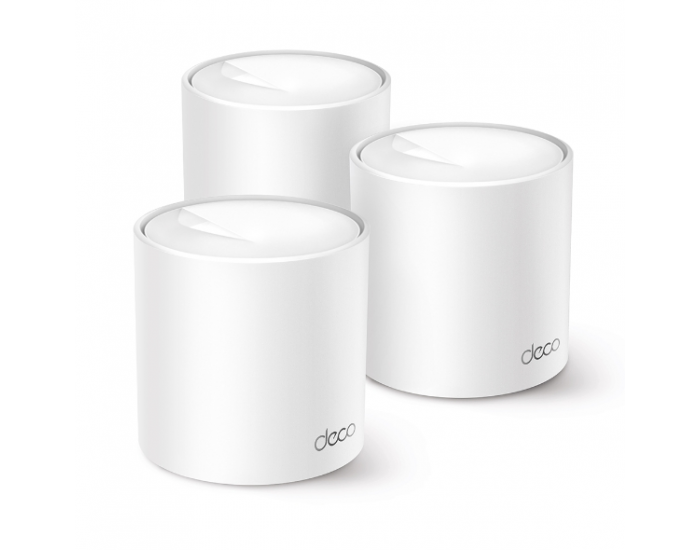 Безжична Wi-fi 6 Mesh система TP-Link Deco X1500(3-pack) AX1500