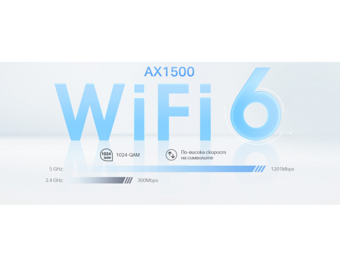 Безжична Wi-fi 6 Mesh система TP-Link Deco X1500(3-pack) AX1500