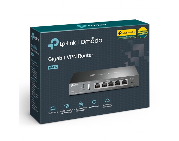 Omada Gigabit VPN рутер TP-Link ER605