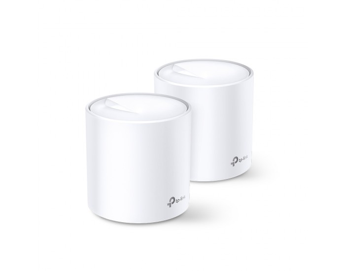 Безжична Wi-fi 6 Mesh система TP-Link Deco X60(2-pack) AX3000