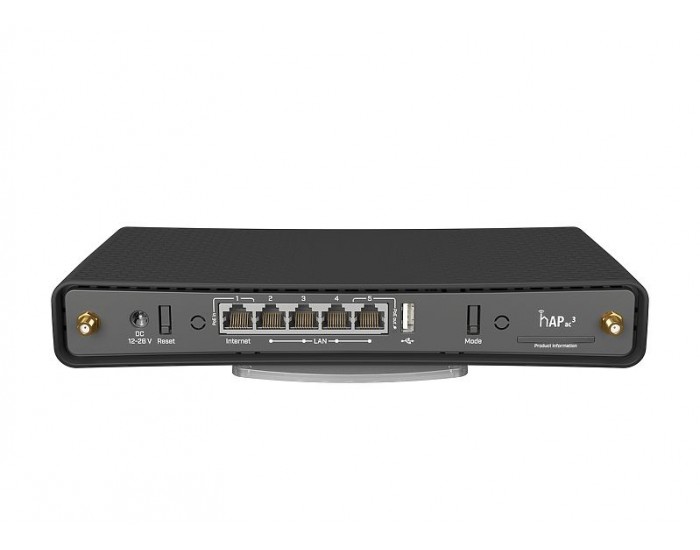2-лентов безжичен рутер Mikrotik hAP AC3 RBD53iG-5HacD2HnD