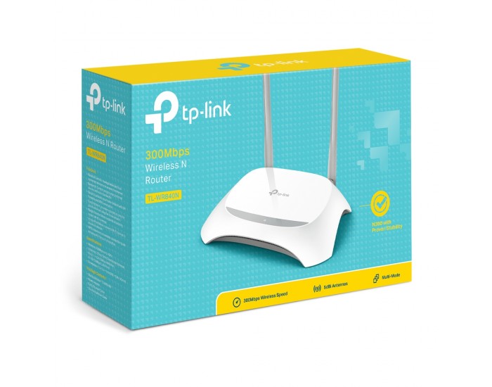 Безжичен рутер TP-Link TL-WR840N 300N