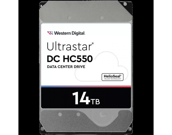 HDD Server WD/HGST Ultrastar 14TB DC HC550, 3.5’’, 512MB, 7200 RPM, SATA, 512E SE, SKU: 0F38581 HDD Server WD/HGST Ultrastar 14TB DC HC550, 3.5’’, 512MB, 7200 RPM, SATA, 512E SE, SKU: 0F38581