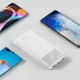 Външна батерия Baseus Bipow Digital Display 10000 mAh 15W 2 USB / USB-C PPDML-I02 - бяла