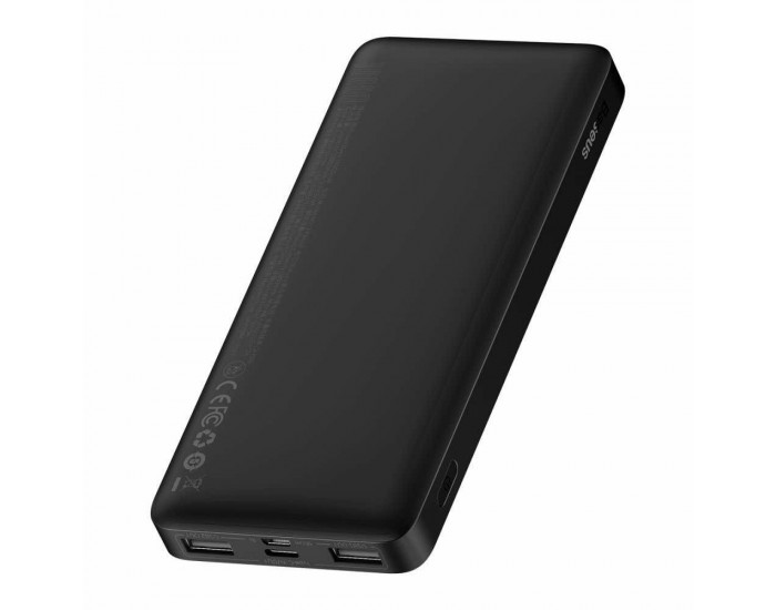 Външна батерия Baseus Bipow Digital Display Power bank 10000mAh 15W, черна
