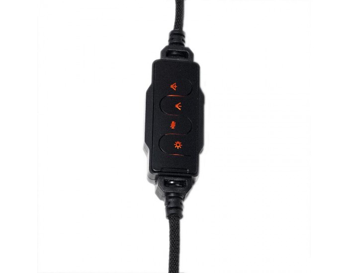 Геймърски слушалки Redragon Cybill H312 - черни