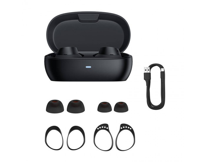 Безжични Bluetooth слушалки TWS Baseus Bowie MA20 A00054600113-00 - черни