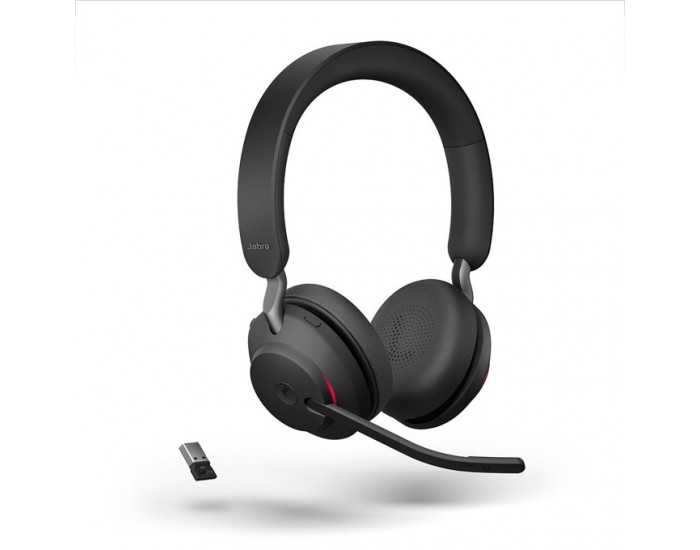 Безжични слушалки JABRA Evolve2 65 Link380a MS 26599-999-999 - черни