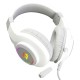 USB RGB LED геймърски слушалки с микрофон Redragon Hylas H260-W