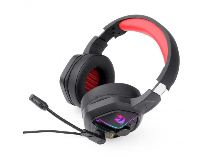 RGB геймърски слушалки с микрофон Redragon Ajax H230-BK