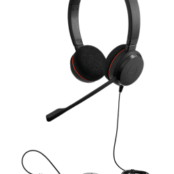 Слушалки Jabra Evolve 20 MS стерео с микрофон USB 4999-823-109 - Слушалки, Микрофони и Уеб Камери