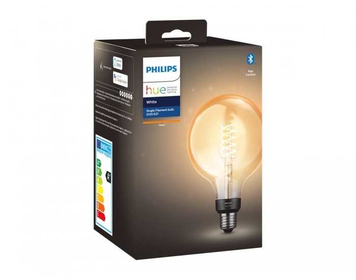 PHILIPS HueW 7W Fil G125 EUR E27 PHILIPS HueW 7W Fil G125 EUR E27