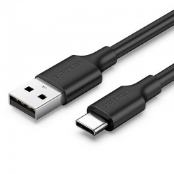 Кабел Ugreen USB - USB Type C 2 A cable 0.5м 60115 - черен - Ugreen