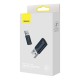 Адаптер Baseus Ingenuity USB-C (F) към USB A (M) тъмносин