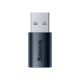Адаптер Baseus Ingenuity USB-C (F) към USB A (M) тъмносин