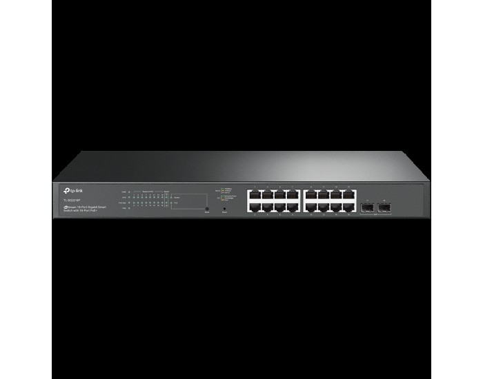 18-портов гигабитен управляем комутатор TP-Link JetStream TL-SG2218P с 16-портов PoE+