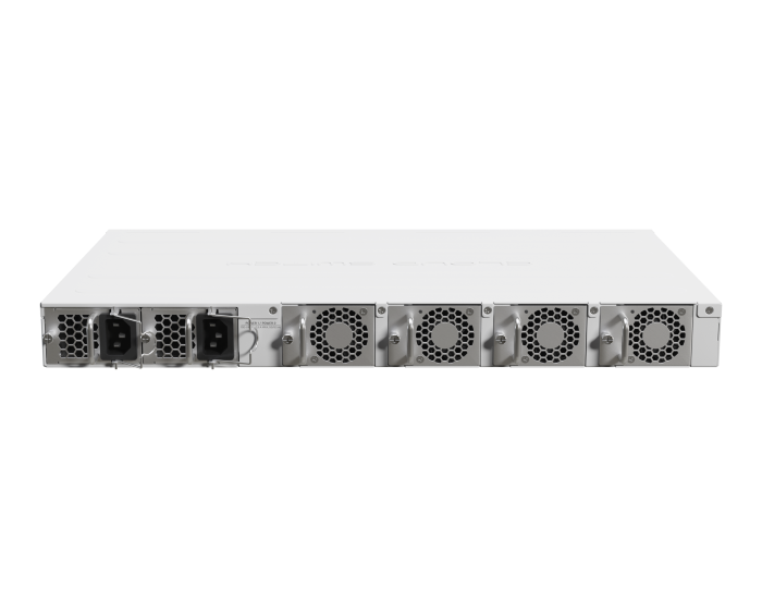 Комутатор Mikrotik CRS518-16XS-2XQ-RM 2x 100 Gigabit QSFP28 порта и 16x 25 Gigabit SFP28 порта