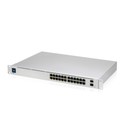 24-портов гигабитен комутатор Ubiquiti UniFi USW-Pro-24 c 2 SFP+ порта - Офис техника