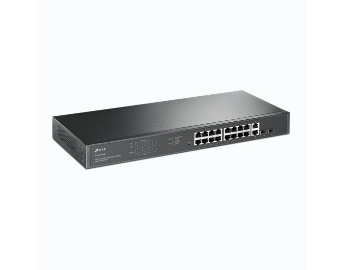 16-портов гигабитен неуправляем PoE+ комутатор TP-Link TL-SG1218MP с 2 SFP слота