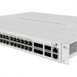 48-портов Gigabit облачен рутер Mikrotik CRS354-48P-4S+2Q+RM - Рутери и Суичове