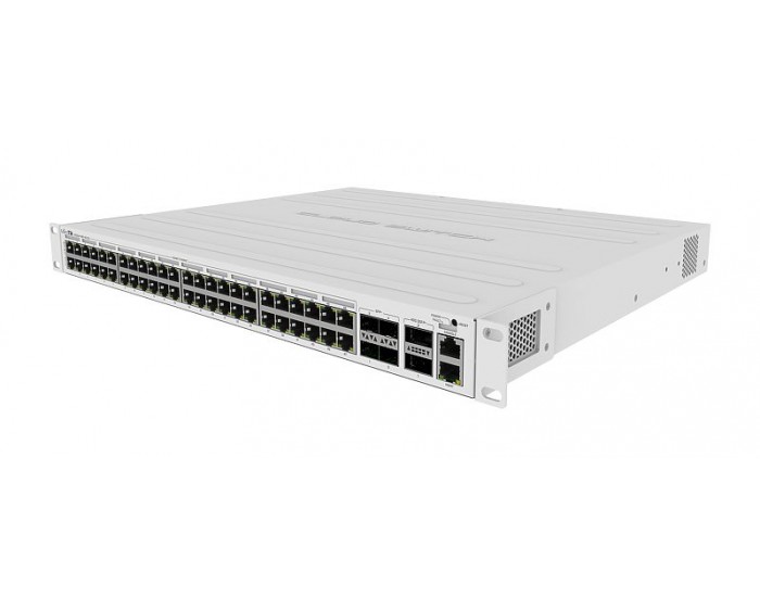 48-портов Gigabit облачен рутер Mikrotik CRS354-48P-4S+2Q+RM