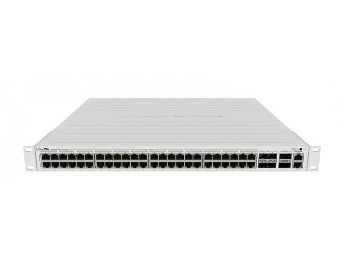 48-портов Gigabit облачен рутер Mikrotik CRS354-48P-4S+2Q+RM