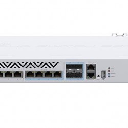 Комутатор Mikrotik CRS312-4C+8XG-RM - Рутери и Суичове