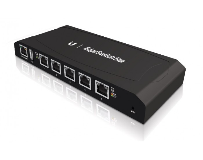 Комутатор Ubiquiti EdgeSwitch 5-port ES-5XP