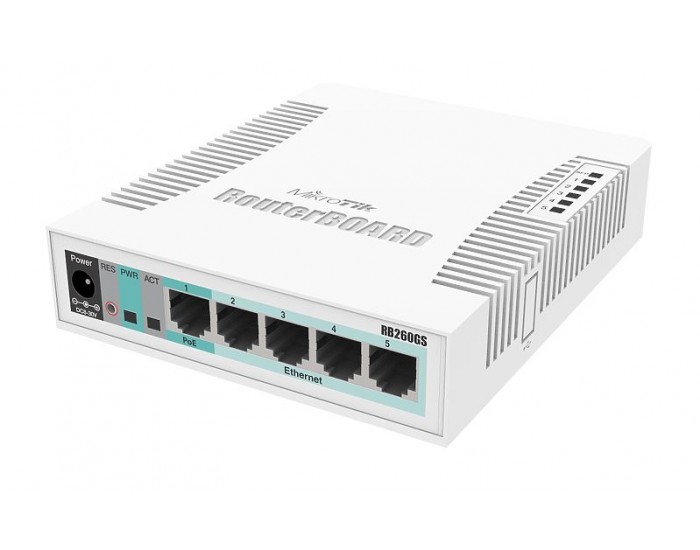 Комутатор Mikrotik RB260GS