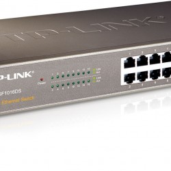 Комутатор TP-Link TL-SF1016DS - Рутери и Суичове