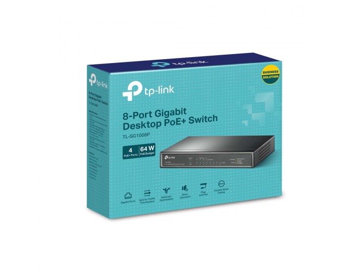 Комутатор TP-Link TL-SG1008P