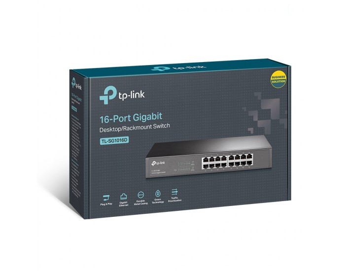 Комутатор TP-Link TL-SG1016D
