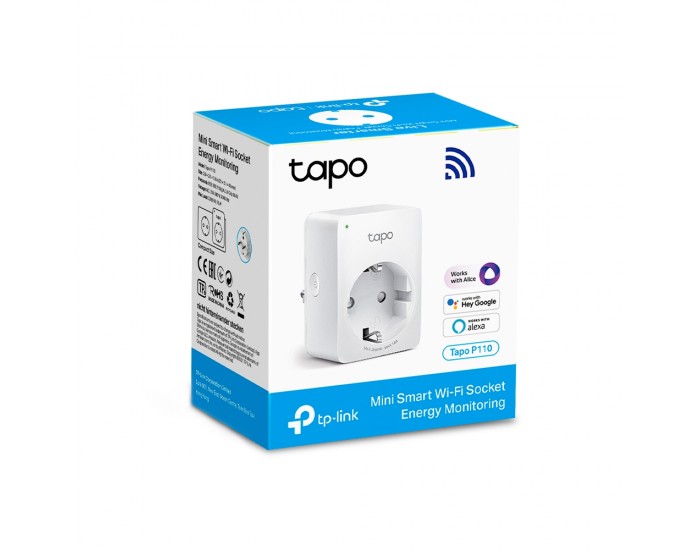 Wi-Fi Smart мини контакт TP-Link Tapo P110