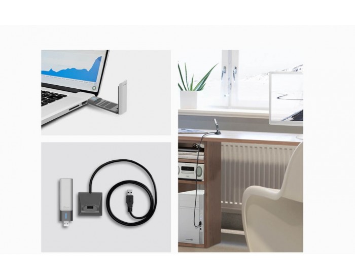 Безжичен USB 2-лентов адаптер TP-Link Archer TX20UH AX1800