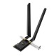 Безжичен PCIe адаптер TP-Link Archer TXE72E AXE5400 Wi-Fi 6E