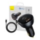 Зарядно за кола Baseus Qualcomm Quick Charge 5 USB, 2x USB-C, 160W TZCCZM-0G - сиво