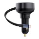 Зарядно за кола Baseus Enjoyment Pro с кабел USB-C, 60W C00057802111-01 - черно
