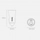 Зарядно за кола Baseus Golden Contactor Pro с USB-C и USB-А изхода 40 W + SCP FCP AFC CCJD-0G - тъмносив