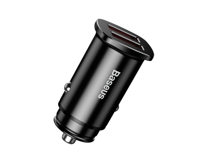Зарядно за кола Baseus Square 2x USB QC3.0 30W CCALL-DS01 - черно
