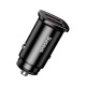 Зарядно за кола Baseus Square 2x USB QC3.0 30W CCALL-DS01 - черно