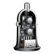 Зарядно за кола Baseus Grain Pro 2x USB 4.8 A CCALLP-01 - черно