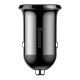 Зарядно за кола Baseus Grain Pro 2x USB 4.8 A CCALLP-01 - черно