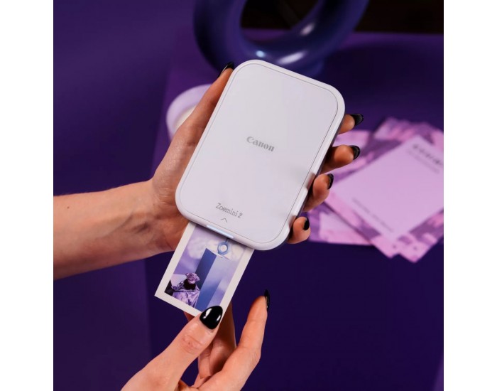 Фото принтер Canon mini photo printer Zoemini 2 PV-223, Perl white Фото принтер Canon mini photo printer Zoemini 2 PV-223, Perl white