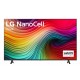Телевизор LG 55NANO81T3A, 55" 4K HDR Smart Nano Cell TV, 3840x2160, DVB-T2/C/S2, AI Alpha 5 Gen7, HDR 10 PRO, webOS 24, ThinQ AI, WiFi, Clear Voice, AI Upscaling, Bluetooth, Hdmi, CI, LAN, AirPlay2, SPDIF, 2 Pole stand, Silver